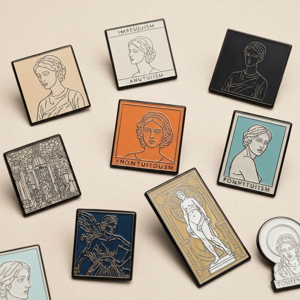 Gallery Enamel Pin Set